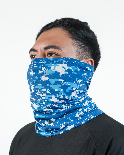 Blue DigiCamo Neck Gaiter