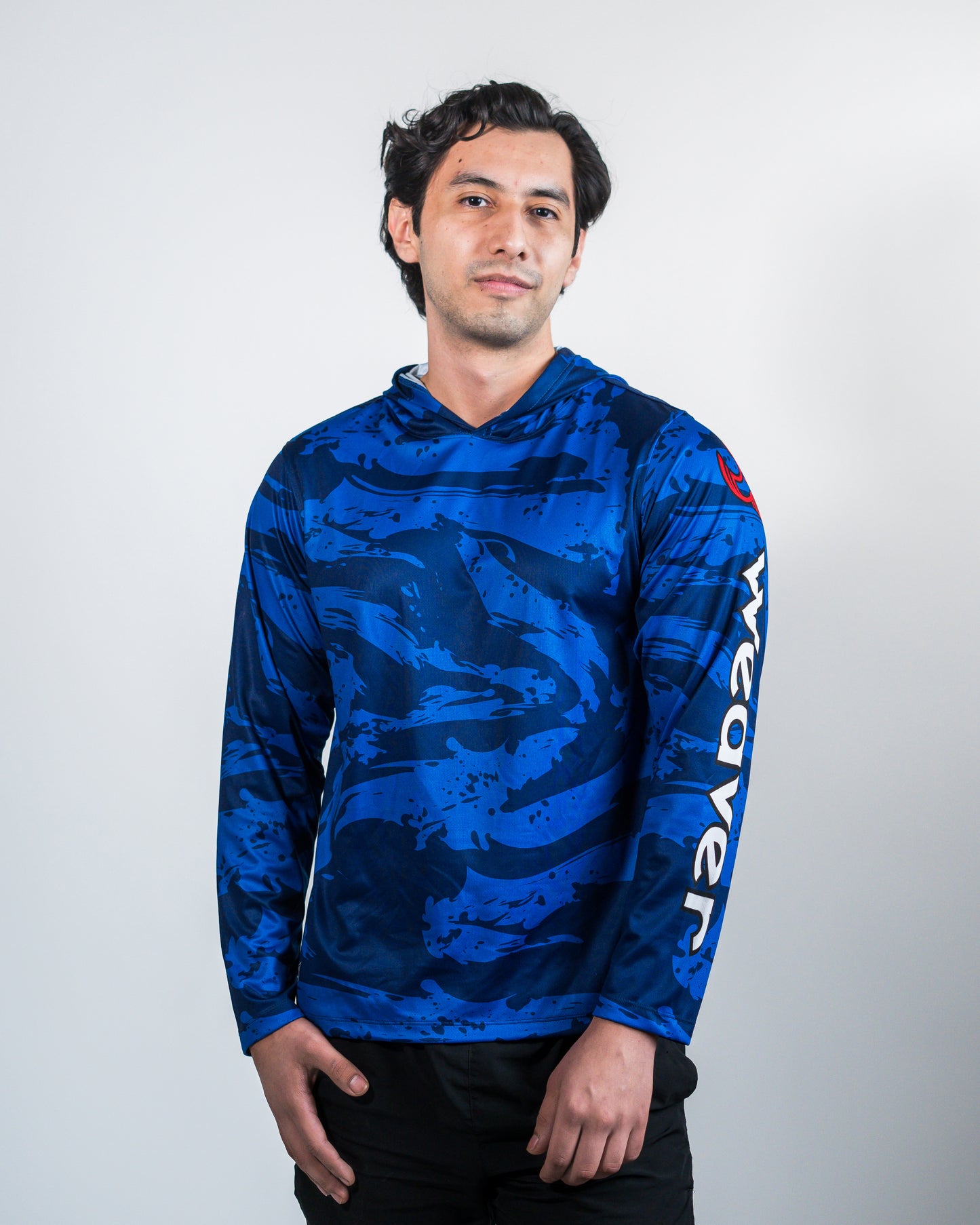 Deep Blue Camo Performance Shirt